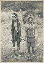 Ifugao man and woman dressed in marriage clothing