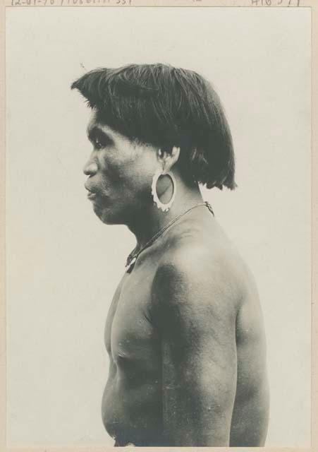 Ifugao man, profile