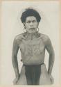 Ifugao warrior with tattoo