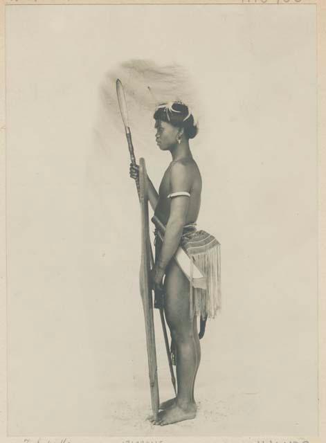 Ifugao warrior from Banaue, profile