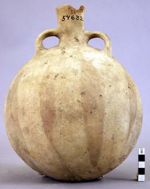 Flask shaped vessel