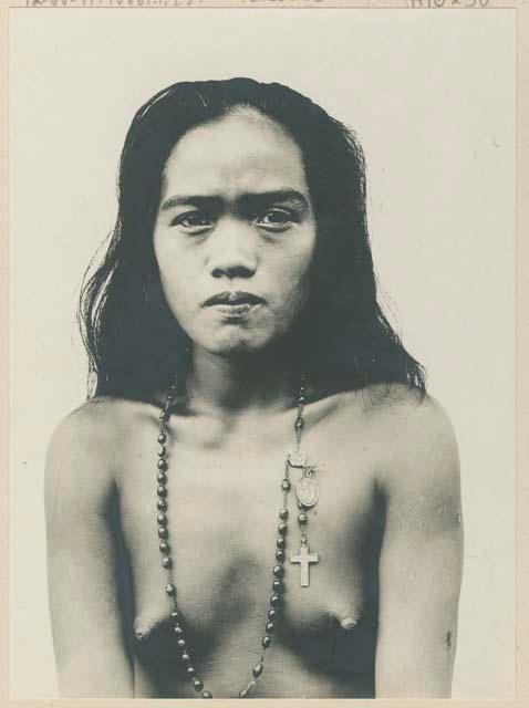 Ifugao woman with traditional jewelry