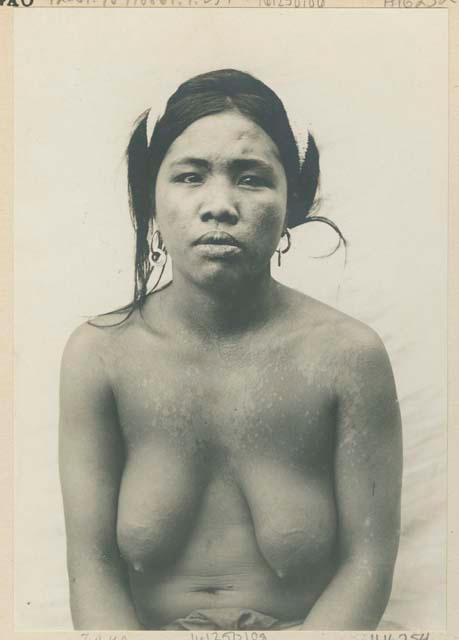 Ifugao woman wearing traditional jewelry