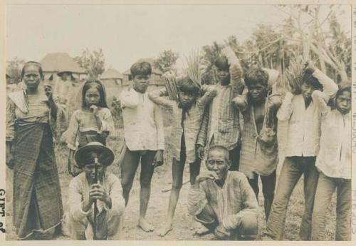 Bukidnon men and women from Tapas