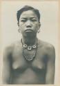 Ifugao woman with traditional dress and jewelry