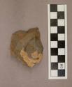 1 flint point, greyish tan colored stone