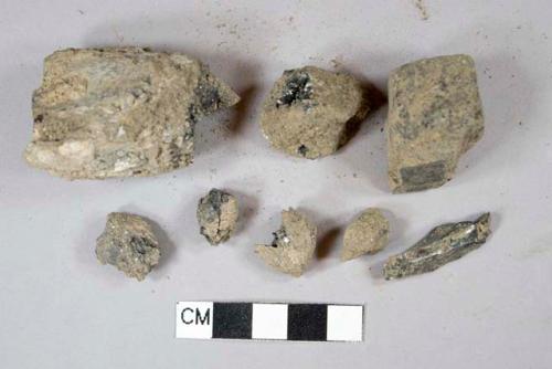 Slag fragments