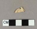 Unidentified earthenware body sherd, finish missing from both sides