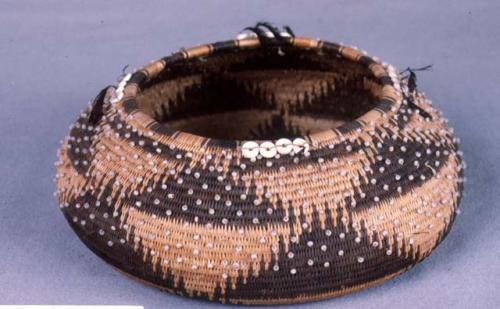 Beaded basket