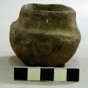 Plain pottery miniature jar