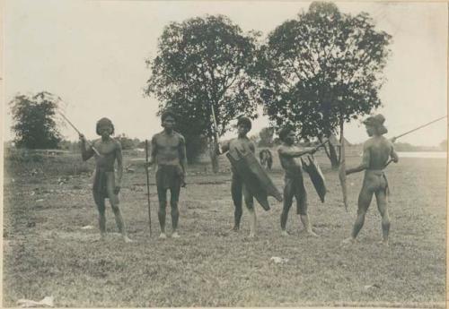 Group of Igorot warriors