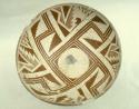 Bowl with geometric design