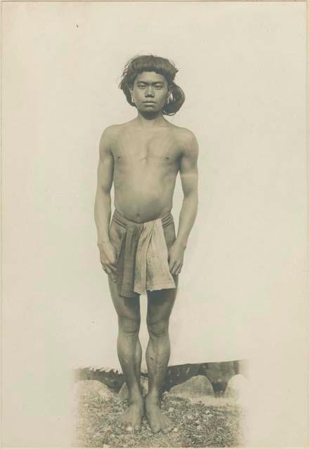 Posed Bontoc Igorot man