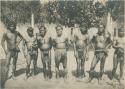 Group of Bontoc Igorot men and a boy