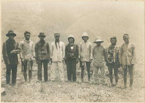 Igorot municipal officers of Bugias and policeman