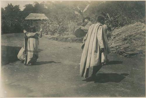 Igorot people dancing at canao