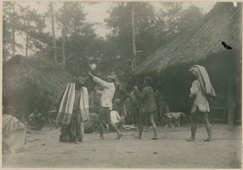 Igorot people dancing at canao