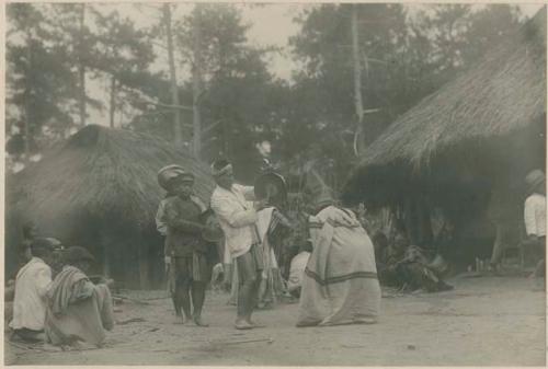 Igorot people dancing at canao