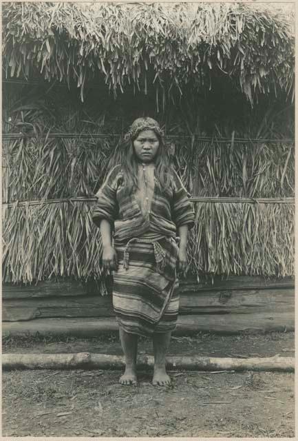 Benguet Igorot woman wearing traditional clothing