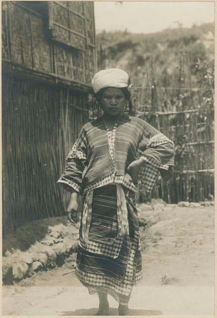 Benguet Igorot woman wearing traditional clothing