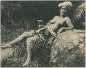 Benguet Igorot woman reclining