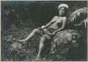 Benguet Igorot woman reclining