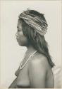 Igorot woman, profile