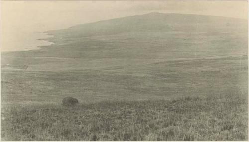 Western face of Easter Island