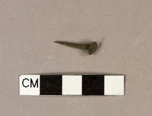 Copper alloy nail or tack