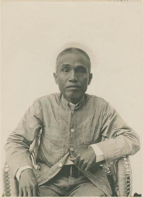 Emigdio Octaviano, former Provincial Secretary of Benguet