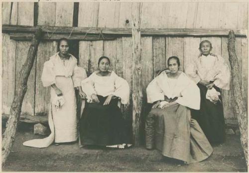 Four Ilocano women