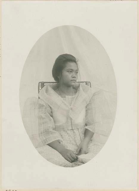 Posed Ilocano girl from Echague