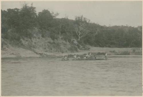 Rafts on the Abra River