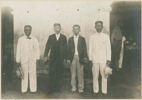 First municipal officials ever elected at San Fernando