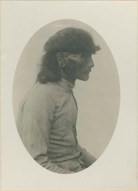 Captain Doget's brother, showing typical Kalinga hair cut