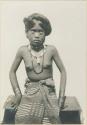 Kalinga girl in traditional dress