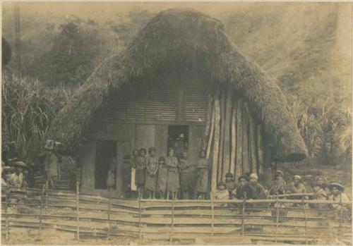 Traditional Kalinga house in the Saltan River valley