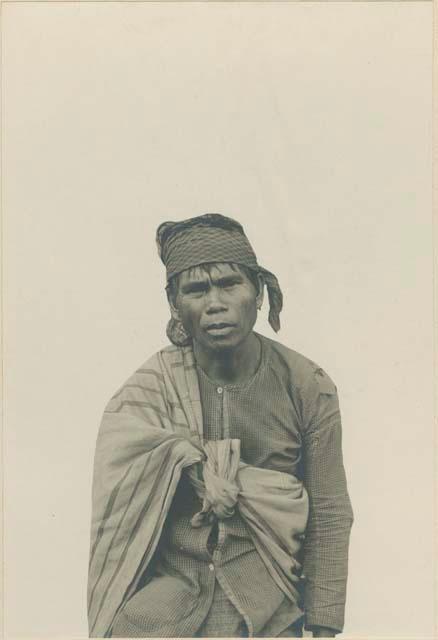 Man from Kalinga who accompanied Worchester to Bunuan