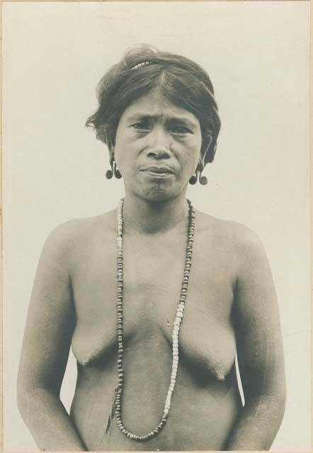 Middle-aged Kalinga woman