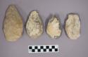 Limestone hand axes of Acheulean type (4)