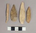 8 flint blades, small and pointed