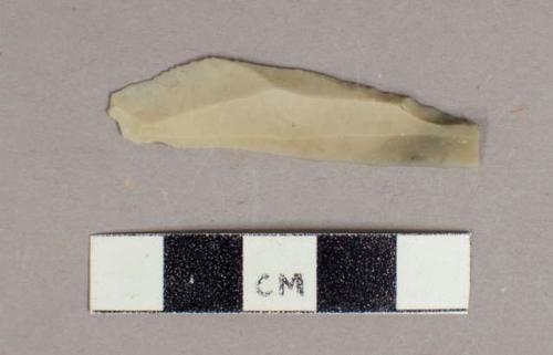 Unworked flint primary flake