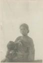 Mangyan woman with her child