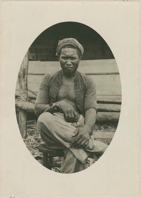 "Moro" man living in Palawan Province