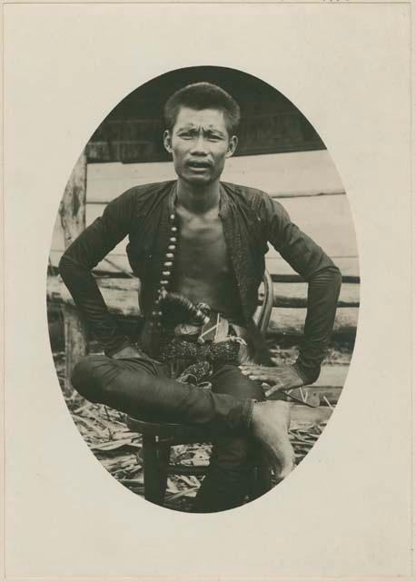 "Moro" man living in Palawan Province