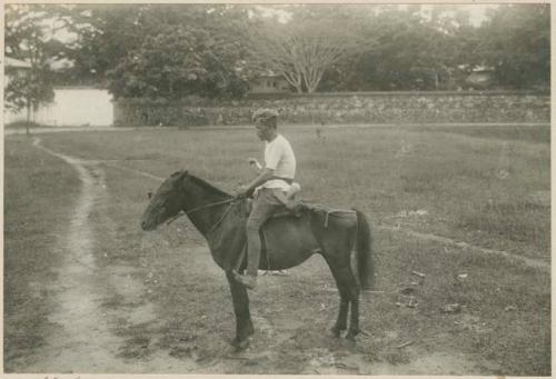 Mounted "Moro" warrior