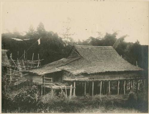 Group of Subano structures at Panganuran, west coast of Mindanao