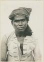 Subano man with long hair