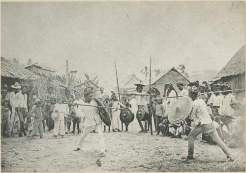 "Moros" spirit dance at Zamboanga