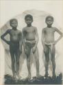 Group of three boys from Bataan